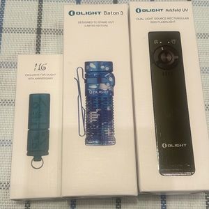 Olight flashlight lot! All BNIB